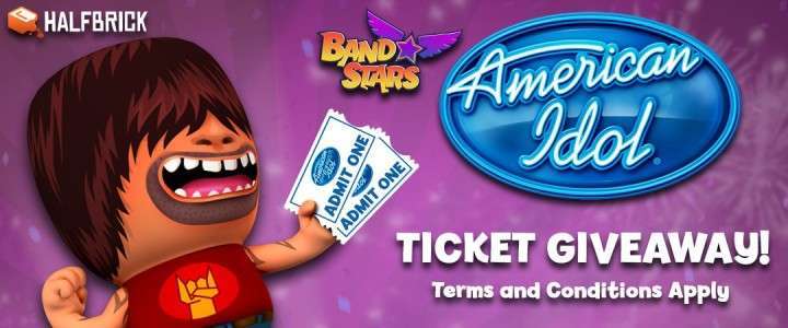 sweepstakes american idol ticket giveaway halfbrick studios halfbrick studios