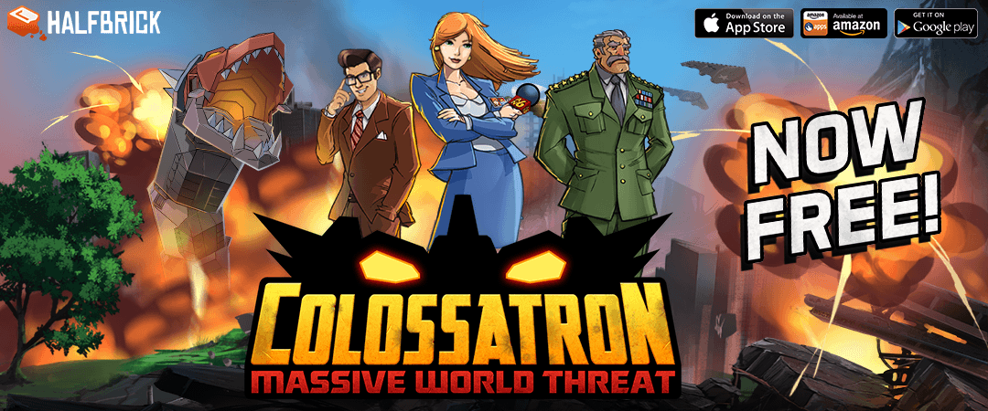 Colossatron goes FREE on all platforms! - Halfbrick Studios