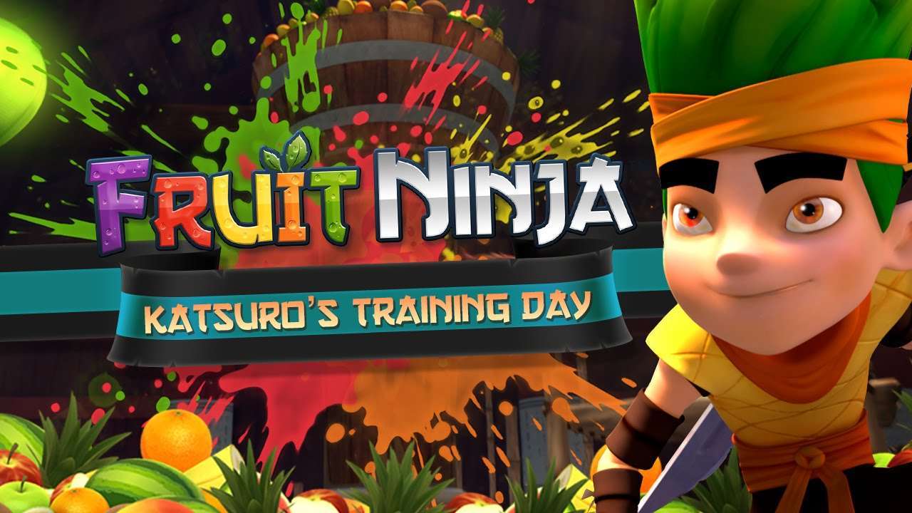 Fruit ninja. Кацуро Фрут ниндзя. Фрут ниндзя герои. Fruit Ninja Sensei. Кацуро фруктовый ниндзя из игры.